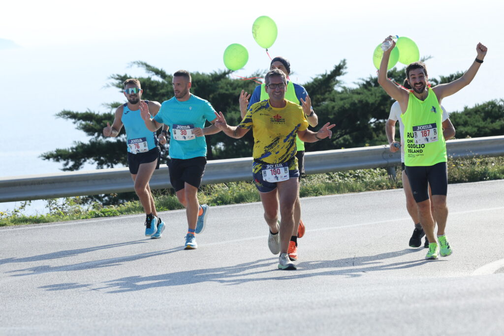 le foto della giglio island running